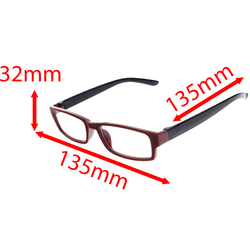 Bralna očala z dioptrijo Smartfox, rdeča, dioptrija +1.5