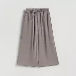 Reserved - Široke pantalone s modalom