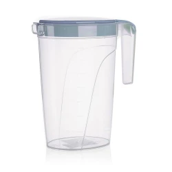 Vrč 2l z merilno posodo, pokrovom, plastika, ICE