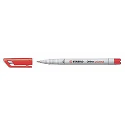 Stabilo OHP FLOM.VODOTOPEN 851- RDEČ 0,4 mm