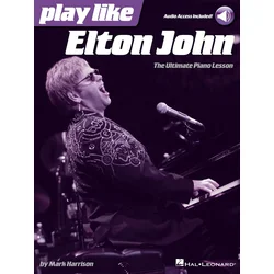 Hal Leonard Play like Elton John Note (Kot novo)