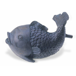 PONTEC okrasna figura za bruhanje vode Riba, PVC (36777)