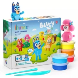 Hey Clay: Veliko set plastelina - Bluey