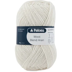 Patons Wool Blend Aran 9806522-00002 Pletilna preja