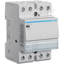 Hager KONTAKTOR 230VAC 3NO+1NC 40A AC-7A/B