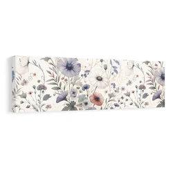 Slika pastelna livada - 135x45