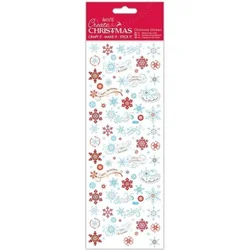 Docrafts PMA 804920 Nalepke Ledeni kosmiči