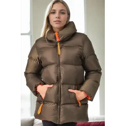 Z9682 DEWBERRY WOMENS JACKET-KHAKI
