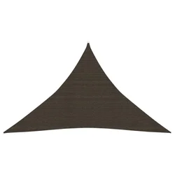 Jedro za zaštitu od sunca 160 g/m2 smeđe 5 x 5 x 6 m HDPE