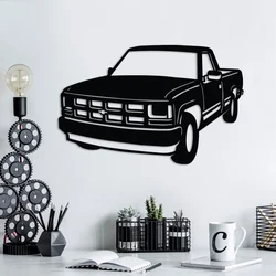 Wallity Zidna dekoracija Chevrolet C-K (1994 - 1996), 60 x 39 cm, Crna