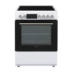 VOX CHT6155WQ Električni Šporet, 69 l, 60x85x60 cm, Turbo Rerna, Beli