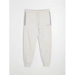 Sinsay - Jogger pantalone sa kontrastnim panelima i printom - nude
