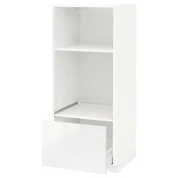METOD / MAXIMERA Visoki element za ugradne uređaje, bela/Ringhult bela, 60x60x140 cm