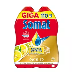 Somat gold gel duopack lemon 2x990ml