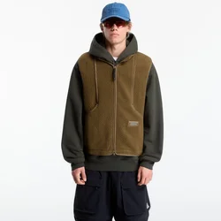 Telovnik Pas Normal Studios Off-Race Pile Fleece Vest Deep Olive M