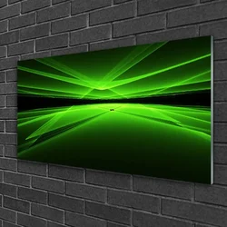 tulup.si Slika na steklu Abstrakcija graphics 100x50 cm 2 obešalnika