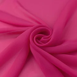 shumee Šifonski material, magenta barva