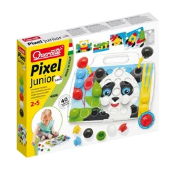 Quercetti Mozaik Junior Basic - 40 barvnih elementov