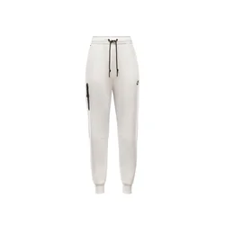 Nike W NSW TCH FLC MR JGGER 2, ženske hlače, bijela HV6779
