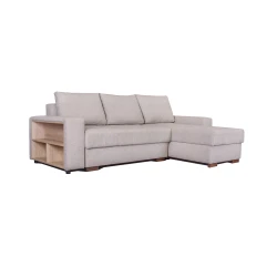 Grantex line Ugaona garnitura na razvlacenje Tempo, Krem