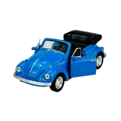 shumee WELLY VW VOLKSWAGEN BEETLE MODREGA RAZREDA BREZ STREHE 1:34 42344