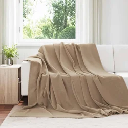 Pokrivači za bacanje 6 pcs Kamel 220 x 240 cm Runo