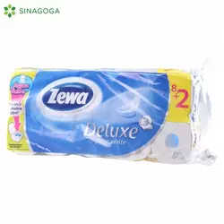 TOAL.PAPIR ZEWA DELUXE PURE WHITE 10/1 (7) AWT