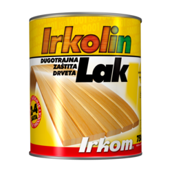 Irkolin lak bezbojni sjajni 0.75l Irkom