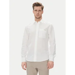 Calvin Klein Jeans Srajca J30J327295 Bela Regular Fit