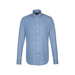 SEIDENSTICKER Srajca  moder denim