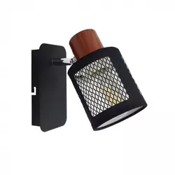 Lampa Elmark Delia Spot 1 x E27 Crna