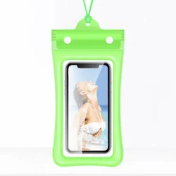 Maska za telefon, Vodootporna, 7 in, Zelena