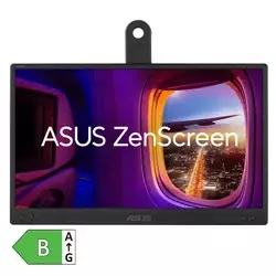 Monitor ASUS ZenScreen MB166CR 15.6/IPS/1920x1080/60Hz/5ms GtG/USB C/prenosni/crna (90LM07D3-B03170)