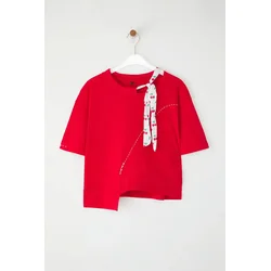 Trendyol Milla Ženska majica Tedss24Ts00001, Crvena