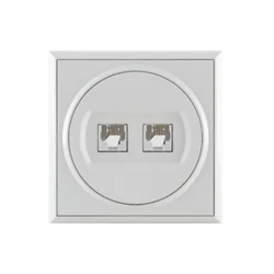 Priključnica telefonska rj12 6/4 11.01.072 metalka premijer plus