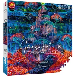 GOOD LOOT Puzzle Imagination: Roch Urbaniak - Trdnjava ravenske kraljice 1000 kosov