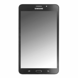 Steklo in LCD zaslon za Samsung Galaxy Tab A 7.0 (2016)/SM-T280/SM-T285, originalno, črno