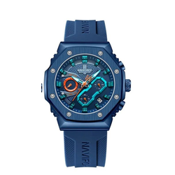 Naviforce nf8035l muški ručni sat kvarcni mehanizam plava ( NF8035L PLAVI )