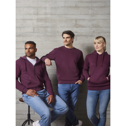 Burgundy mens sweatshirt Authentic Russell
