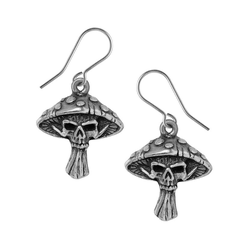 Náušnice ALCHEMY GOTHIC - Death Cap - E492