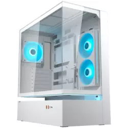 COUGAR CFV235 PC Case, Mid Tower, White