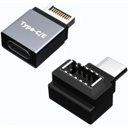 Generic Tip-E moški priključek na tip-C ženski in tip-E ženski/moški notranji adapter tipa-C, (21127340)