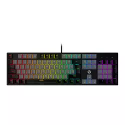 Tastatura Mehanicka Gaming Fantech MK886 RGB Atom siva (red switch)
