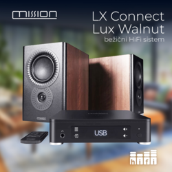 Mission LX-Connect Walnut