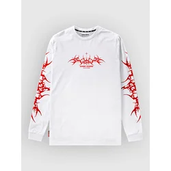 Loose Riders Tribe Long Sleeve Tech Tee white