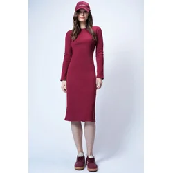 Trend Alacati Stili Ženska haljina Alc-X14774, Bordo