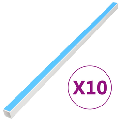 Kanalice za kabele samoljepljive 10x10 mm 10 m PVC