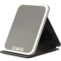 Sklopivo LED ogledalo - crno KP39990