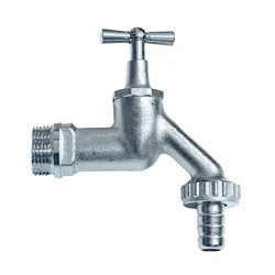 Baštenska česma 3/4 sa metal. holenderom hromiranim Rosan