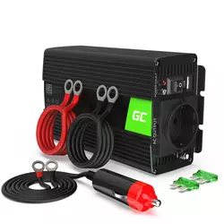 Green Cell Voltage Car Inverter 12V to 230V. 300W / 600W (INV01DE)